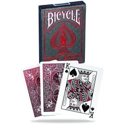 Bicycle - Carte da gioco - Metalluxe Red